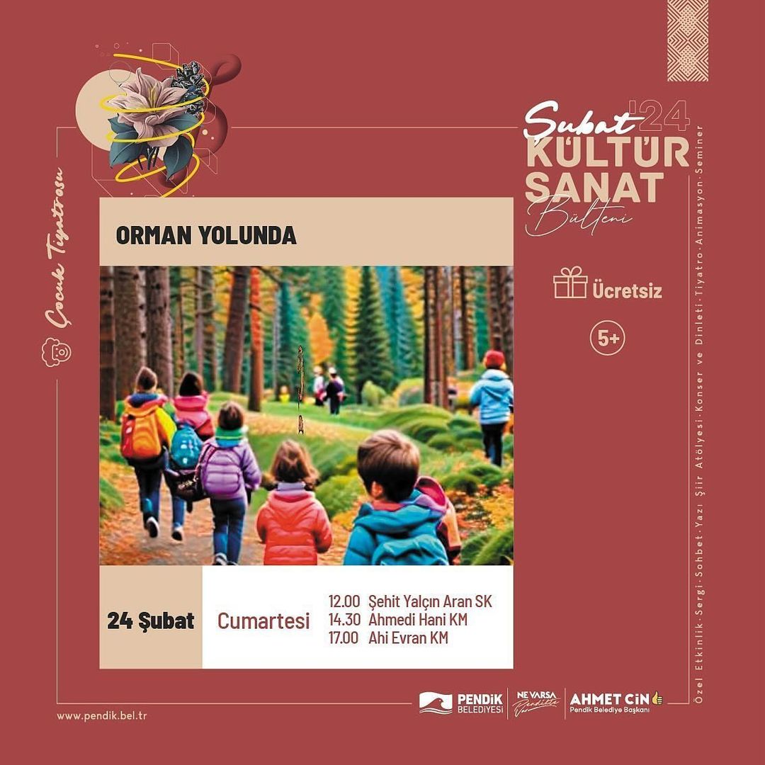 Pendik Kültür Sanat - Orman Yolunda Çocuk Tiyatrosu